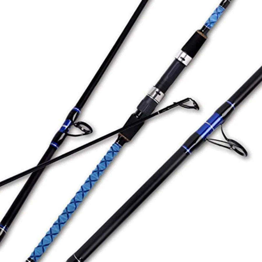 Surf Spinning Fishing Rod Carbon Travel Surf Rod 2 Piece 3 Piece 4 Piece Spinning Fishing Rod 9' 10' 11' 12' 15' for Be