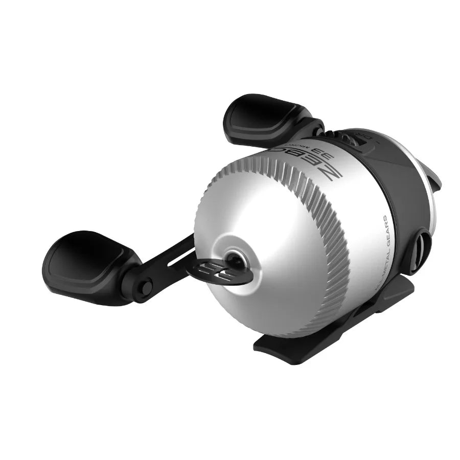 33 Micro Spincast Reel and Fishing Rod Combo 5-Foot 2-Piece Durable Fiberglass Fishing Pole Size 10 Reel QuickSet Anti-Reverse