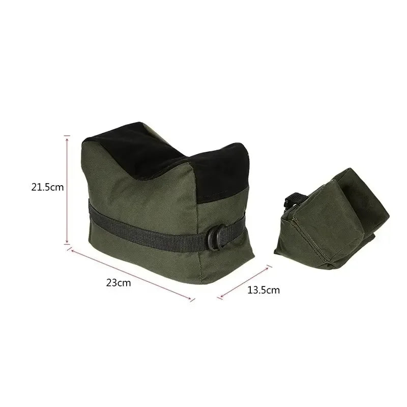 Outdoor sandbag, sandbag sight, sight car, support bag, hunting pillow, calibration clip, fixed bag