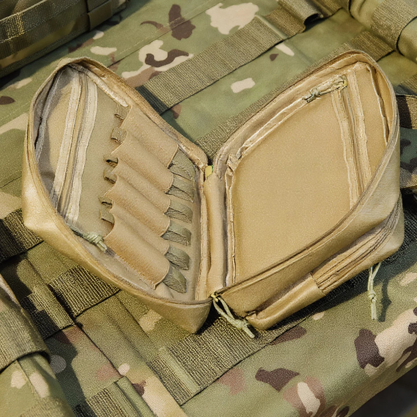Tactical Handgun Case Bag Firearm Shooting Case Multiple Pockets with Lockable Compartment for Shooting Range Outdoor Hunting