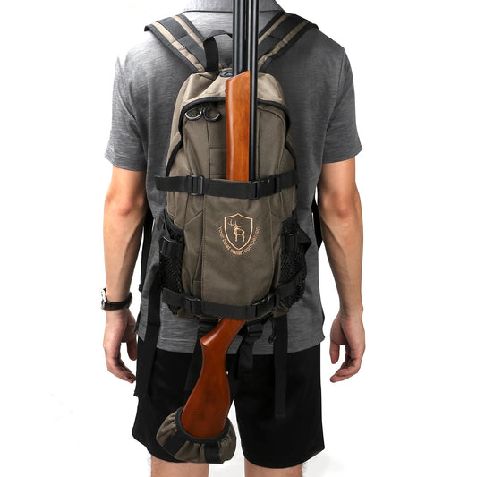 Tourbon Hunting Backpack Gun Case Outdoor Men Nylon Bag with Large Capacity Travel Hiking Climbing Bags for Shooting