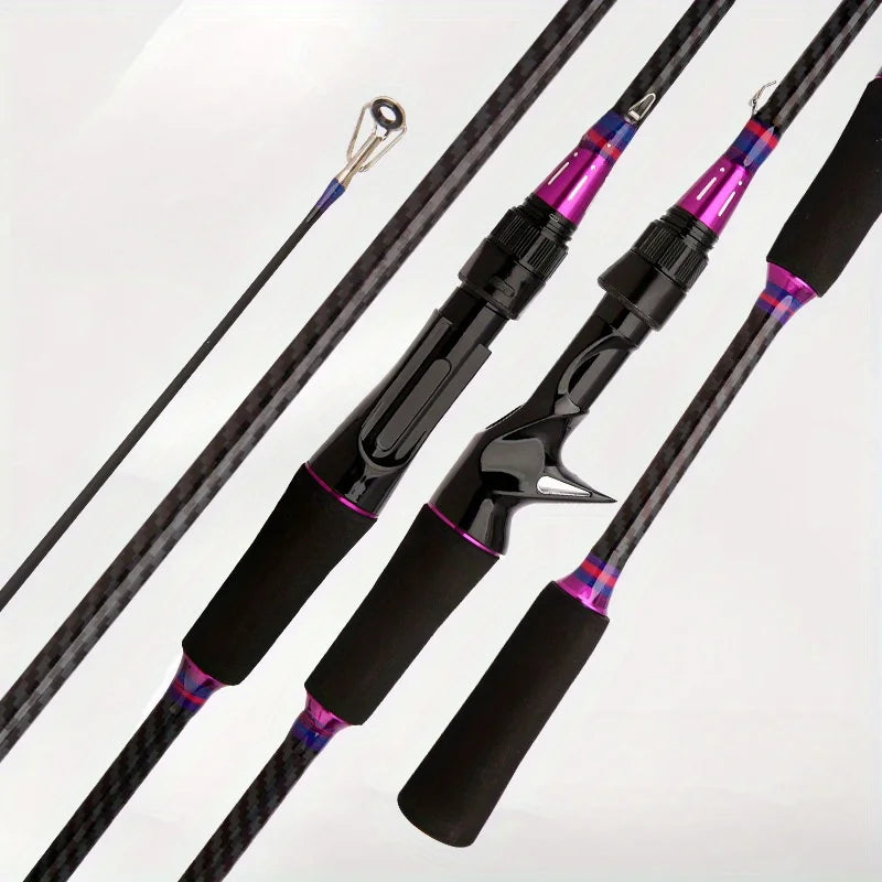1 Pc Carbon Fiber Telescopic Lure Rod 180cm, Lightweight & Sensitive Carbon Blank, Universal Fishing Rod for All Water Types